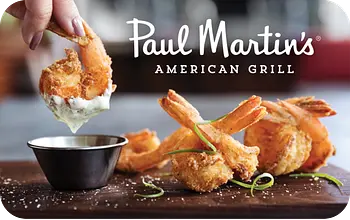 Paul Martin's American Grill Gift Card
