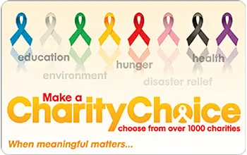 Charity Choice Gift Card