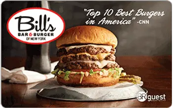 Bill's Burger & Bar Gift Card